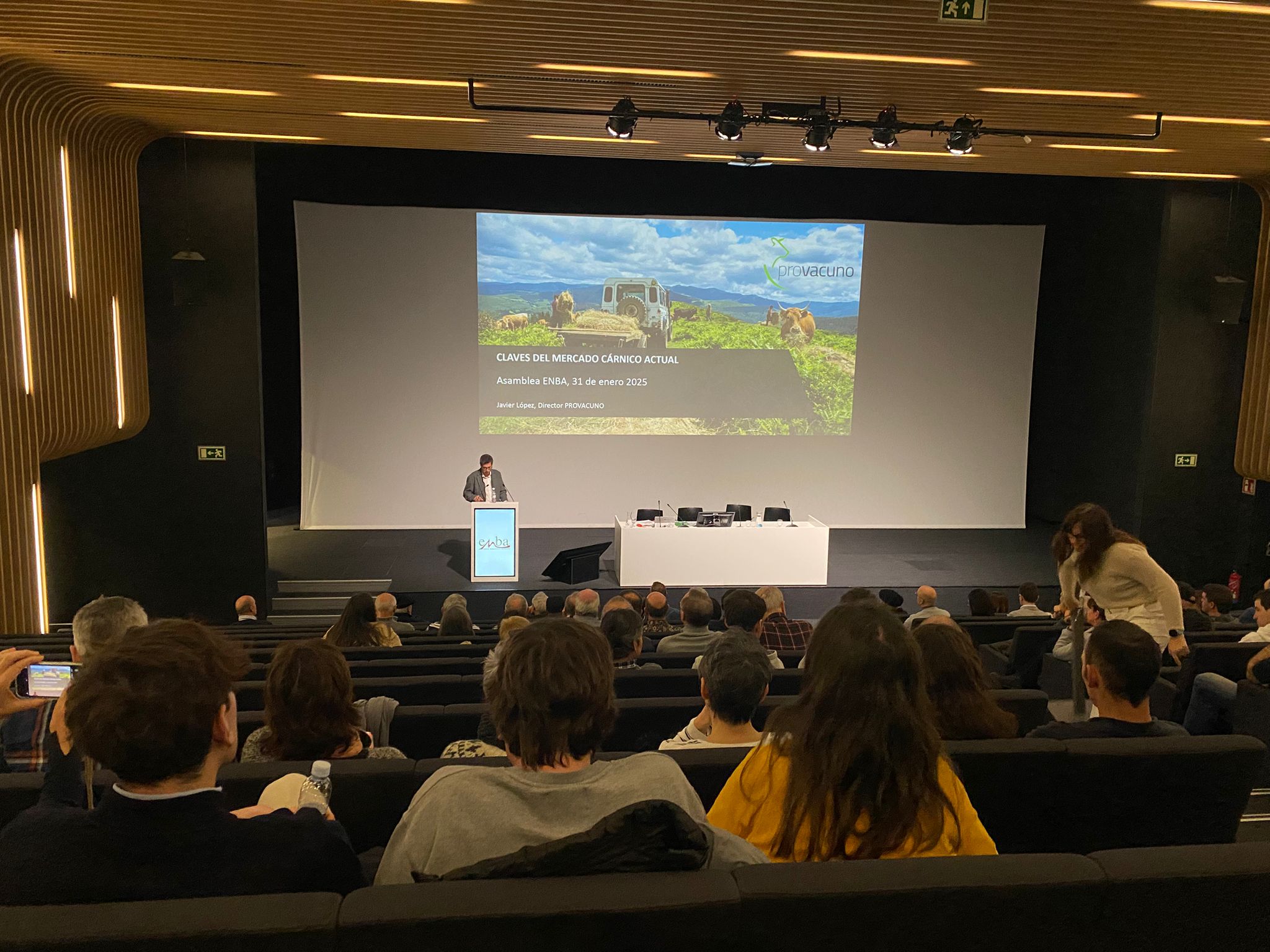 "Nuestro país debe elaborar, consensuar y promover su propia estrategia alimentaria" dice Iñaki Goenaga, presidente de ENBA-Gipuzkoa