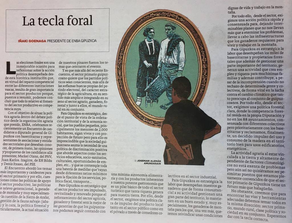 LA TECLA FORAL - Iñaki Goenaga