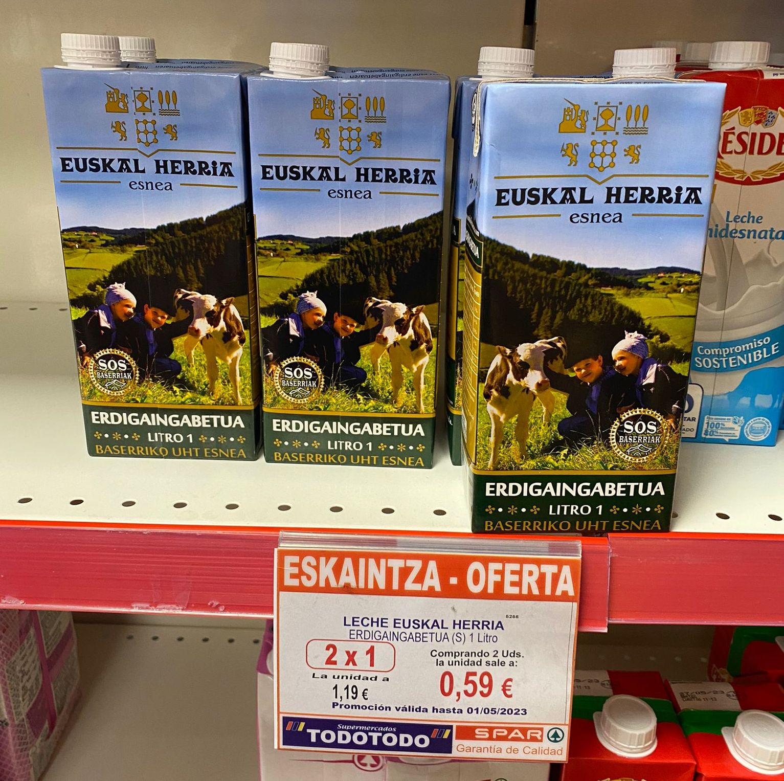 ENBA denunciará a la cadena TODO TODO por vender leche que incumple la Ley de Cadena Alimentaria